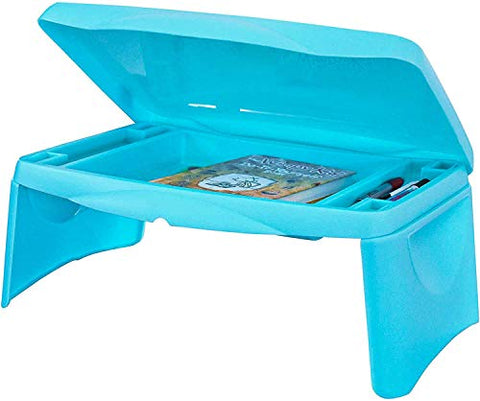 Lap Desk for Kids - Folding Lap Desk with Storage 17x11