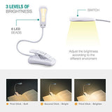 Vekkia Warm LED, Easy for Eyes, Clip, Car & Travel, Rechargeable Slim