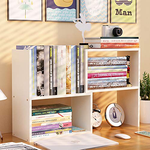 White Desktop Shelf Organizer