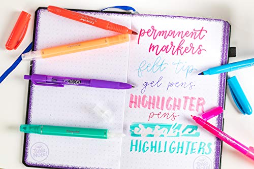 Crayola Gel Markers Review - Lettering with Lesley