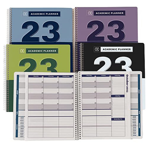 2023-2024 Academic Planner, A Tool for Time Management 8.5x8.25