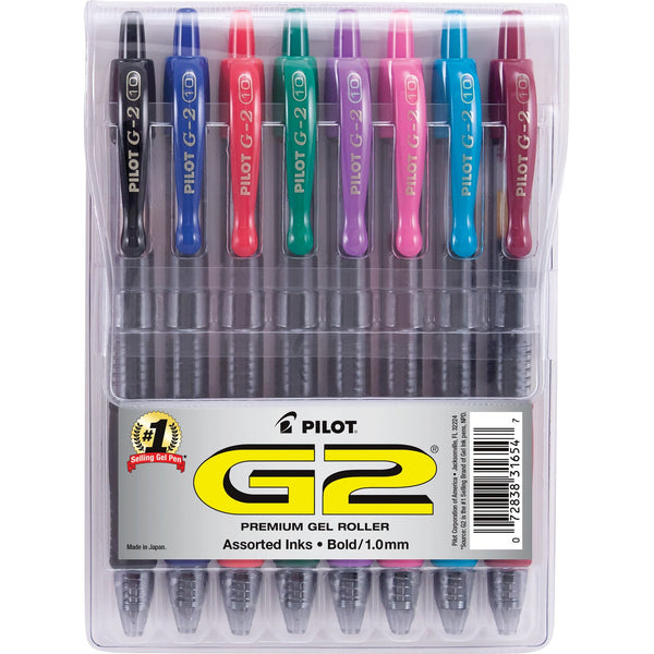  Shuttle Art Colored Retractable Gel Pens, 8 Pastel Ink