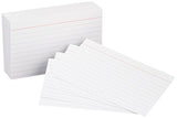 Amazon Basics Heavy Weight Ruled Lined Index Cards, 3x5 Inch