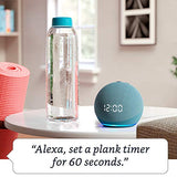 All-new Echo Dot (4th Gen) | Smart speaker with clock and Alexa | Glacier White