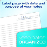 TOPS FocusNotes Note Taking System 1-Subject Notebook, 11 x 9 Inches