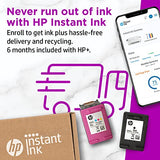 HP DeskJet 2755e Wireless Color All-in-One Printer with bonus 6 months Instant Ink with HP+ (26K67A)