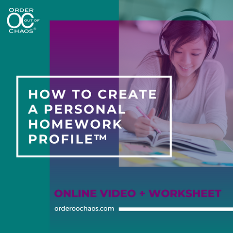 ONLINE VIDEO: How To Create a Personal Homework Profile™