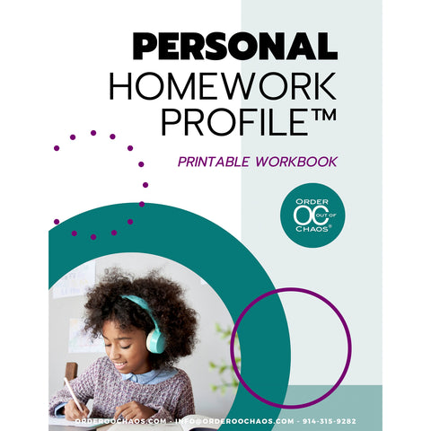 PRINTABLE WORKBOOK: Personal Homework Profile™